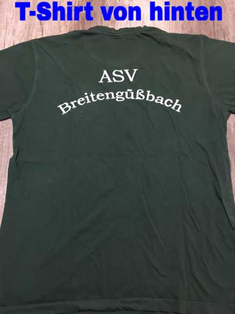 T Shirt Angelsportverein Breitengüßbach hinten